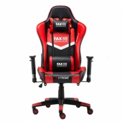 FAX88 Zero系列 L9600 跑車椅 電競椅 (送頭枕 腰墊) 紅配黑