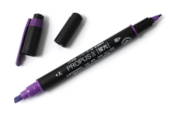 Uni PUS-101T 雙頭螢光筆 PROPUS 2 紫色