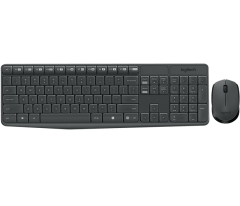 Logitech 鍵盤滑鼠套裝 無線 MK235