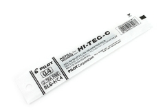 Pilot Hi-Tec-C 芯 黑色 0.4