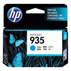 HP (934) (935) 原裝墨盒 C2P20AA (935) 藍色