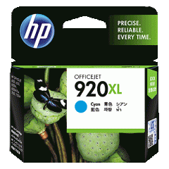 HP (920) 原裝墨盒 CD972AA (920XL)藍色高容量