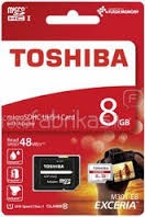 Toshiba EXCERIA Micro SDHC Card (UHS-1 Class 10) 8