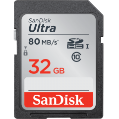 SanDisk SD 記憶咭 Ultra 32GB - 80MB/s