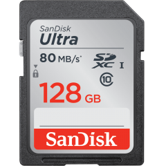 SanDisk SD 記憶咭 Ultra 128GB - 80MB/s