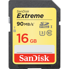 SanDisk SD 記憶咭 Extreme 16GB-90MB/s