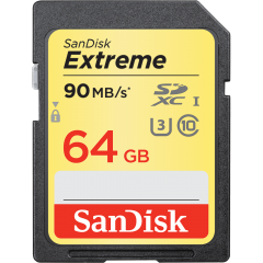 SanDisk SD 記憶咭 Extreme 64GB-90MB/s
