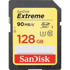 SanDisk SD 記憶咭 Extreme 128GB-90MB/s