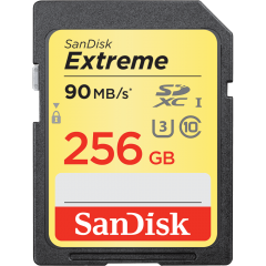 SanDisk SD 記憶咭 Extreme 256GB-90MB/s