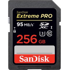 SanDisk SD 記憶咭 Extreme PRO 256GB