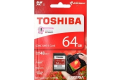 Toshiba 64.0GB (Class 10) (UHS-1) SDXC SD Card (SD