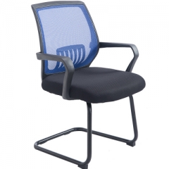 Blue Star EW02 辦公椅/會議用椅/電腦椅 弓形蓝色