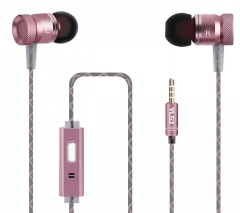 FAX88 重低音入耳式耳機 (G63带咪可通話) 玫瑰金