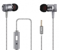 FAX88 重低音入耳式耳機 (G63带咪可通話) 鈦灰色