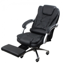 FAX88 JC08 大班椅/辦公椅/電腦椅 黑色可躺+擱腳