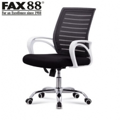 FAX88 JC05 辦公椅/會議用椅/電腦椅 轉椅白框背