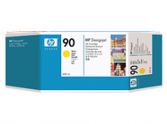 HP 90 400-ml 原裝墨盒 C5065A Yellow