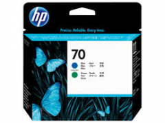 HP 70 Printhead 原裝墨盒 C9408 Blue+Green