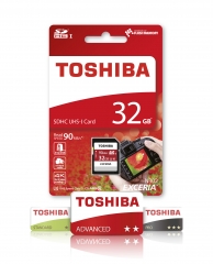 Toshiba 32.0GB (Class 10) (UHS-1) SDHC SD Card (SD