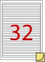 Smart Label 多用途Label (100張/盒) (21-32格) #2575 (192 