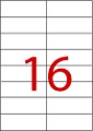 Smart Label 多用途Label (100張/盒) (12-16格) #2562 (105 