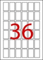 Smart Label 多用途Label (100張/盒) (33-78格) #2502(25.4 