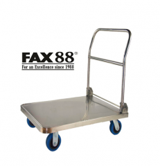 FAX88 日式平板手推車 不綉鋼50x70cm