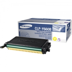 Samsung  CLP-Y660B  (原裝) (5K) Laser Toner - Yellow