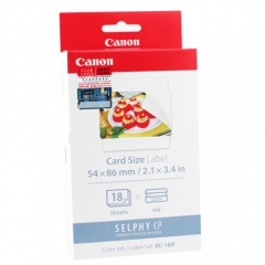 Canon Selphy CP KC-18IF (2R) (2.1 X 3.4")
