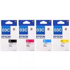 Epson T03C / T03D (原裝) Ink C13T03C483黃(220PGS)