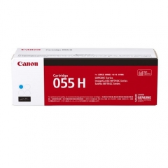Canon Cartridge 055 055H 原裝碳粉 055HC 藍色高容量 5.9K
