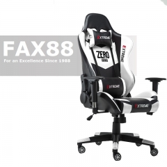 FAX88 Zero系列 電競椅 電腦椅 辦公椅 書房椅 游戲椅 (送頭枕 腰墊) L9600白黑可