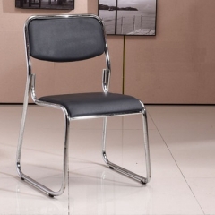 會議室椅 / 麻雀椅 (可承重130kg) 黑色 加粗款