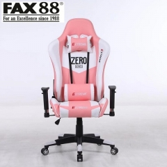 FAX88 Zero系列 電競椅 電腦椅 辦公椅 書房椅 游戲椅 (送頭枕 腰墊) L9600粉紅白