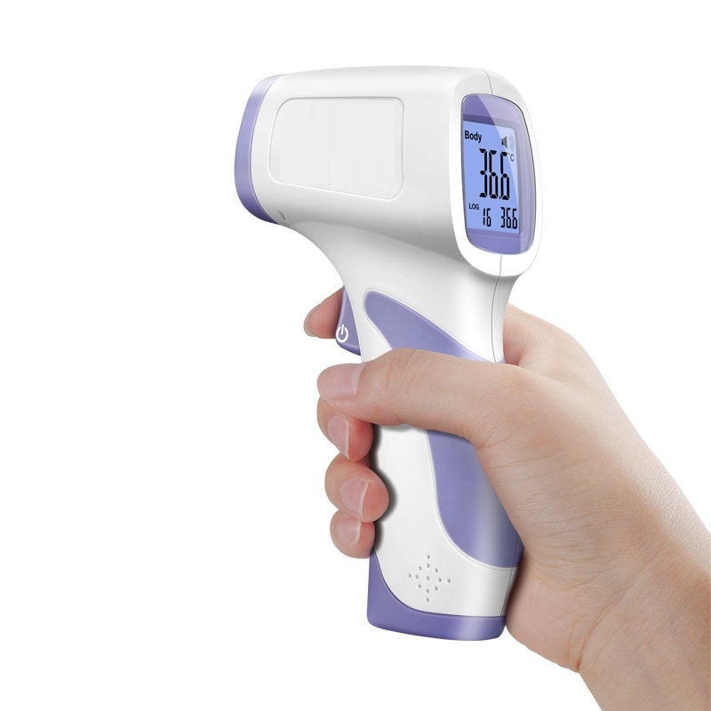 CEM 測溫儀 非接觸 額頭 非接觸式 探熱槍 紫色DT-8806S