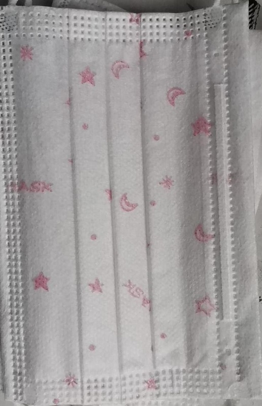 JP 3層中童口罩 3Ply 50個裝 藍色限量版Q款