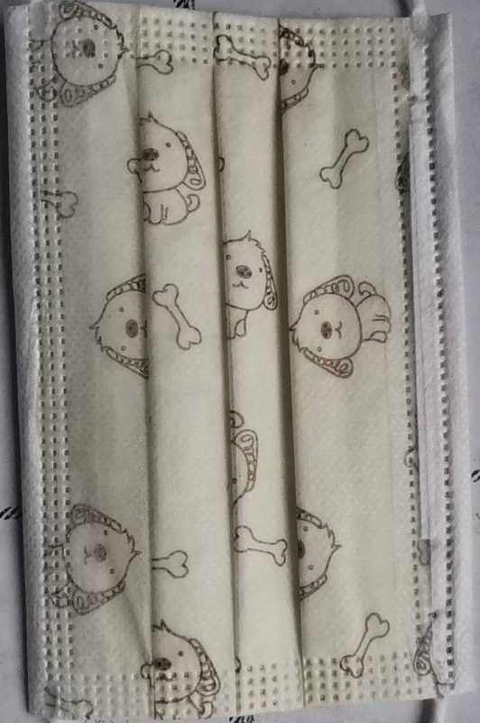 JP 3層中童口罩 3Ply 50個裝 藍色限量版Q款