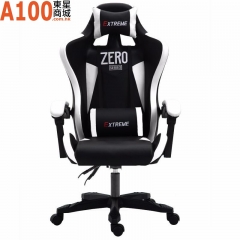 FAX88 Zero 系列 L280 電競椅 (送頭枕 腰墊) 白配黑 鋼制腳+標配