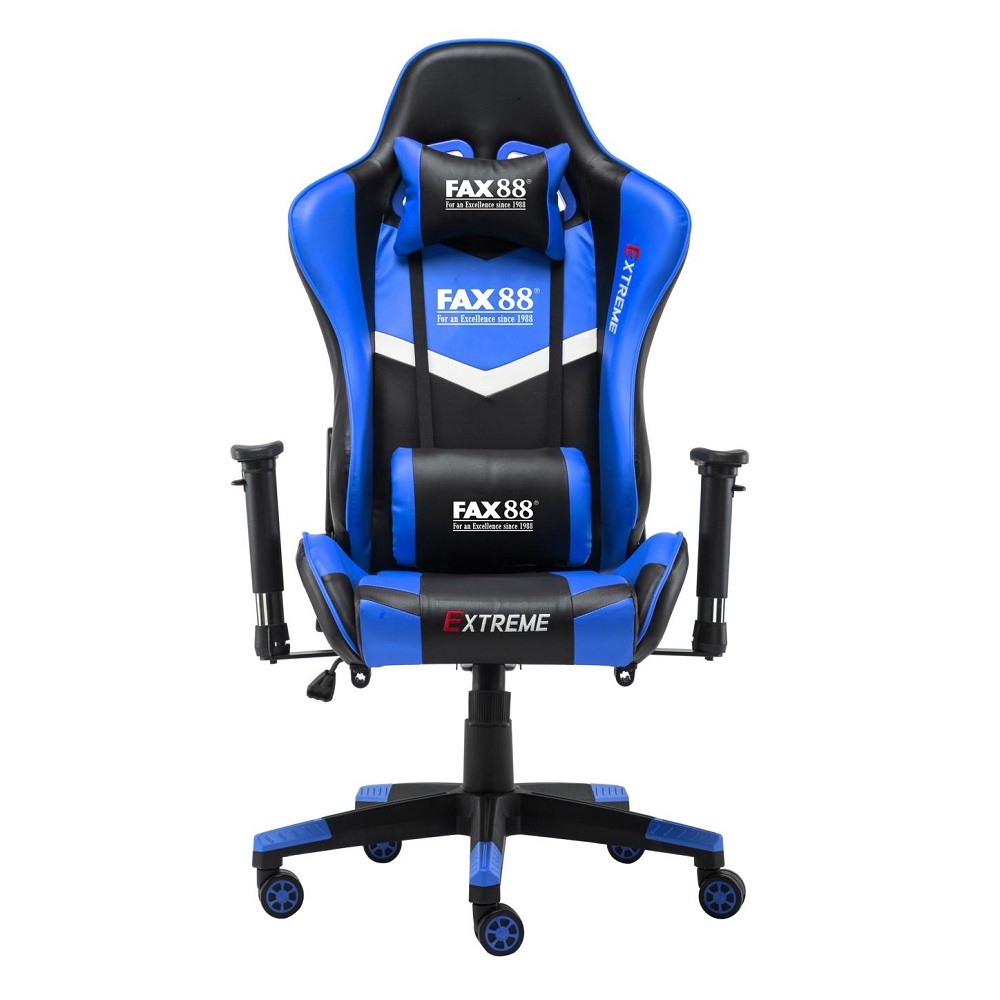 FAX88 Zero系列 L9600 跑車椅 電競椅 (送頭枕 腰墊) 白配黑 標配免安裝