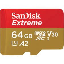 SANDISK Extreme 64GB MicroSD (SDSQXA2-064G-GN6MN)