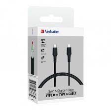 Verbatim 66667 C to C Sync & Charge PVC Cable 