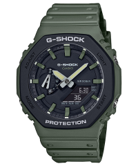 Casio G-SHOCK GA-2110SU-3A 特別顏色型號 綠黑色
