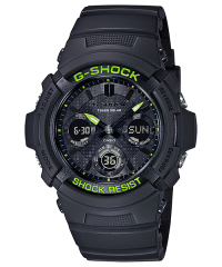 Casio G-SHOCK AWR-M100SDC-1A 特別顏色型號 黑綠色