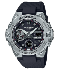 Casio G-SHOCK GST-B400-1A G-STEEL 黑銀色
