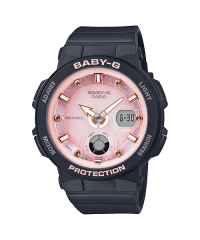 Casio BABY-G BGA-250-1A3 標準指針數碼雙重顯示