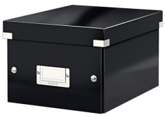 Leitz Click & Store WOW 6043 小號儲物盒 A5收納盒 黑色 60