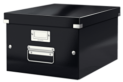 Leitz Click & Store WOW 6044 中號儲物盒 A4收納盒 黑色 60