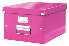 Leitz Click & Store WOW 6044 中號儲物盒 A4收納盒 粉紅色 6