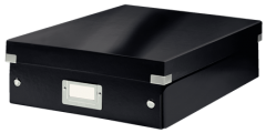 Leitz Click & Store WOW 6058 中號收納盒 儲物盒 黑色 6058