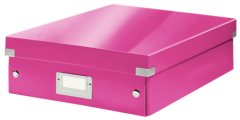 Leitz Click & Store WOW 6058 中號收納盒 儲物盒 粉紅色 605
